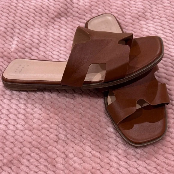 a new day Brown Slide Sandals - Picture 7 of 7